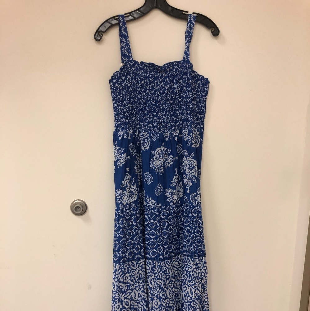 Blue summer dress